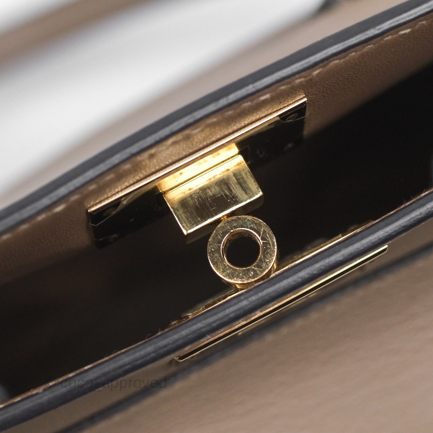 Hermès ToolBox 20 Gris Asphalte M8 Evercolor Gold Hardware