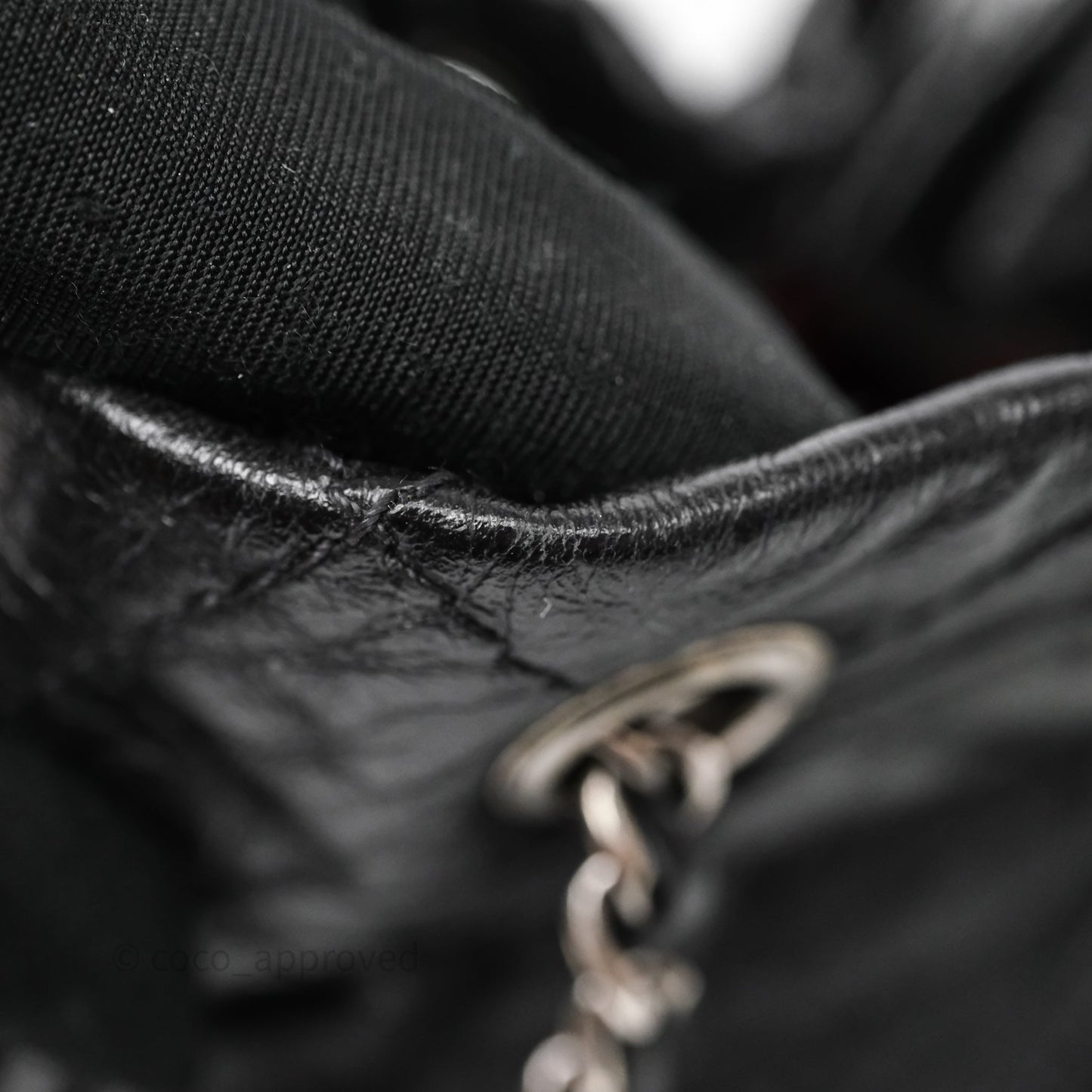 Chanel Small Gabrielle Backpack Black Aged Calfskin