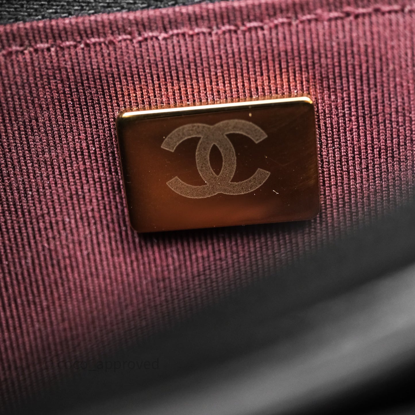 Chanel Quilted WOC Black Caviar Gold Hardware