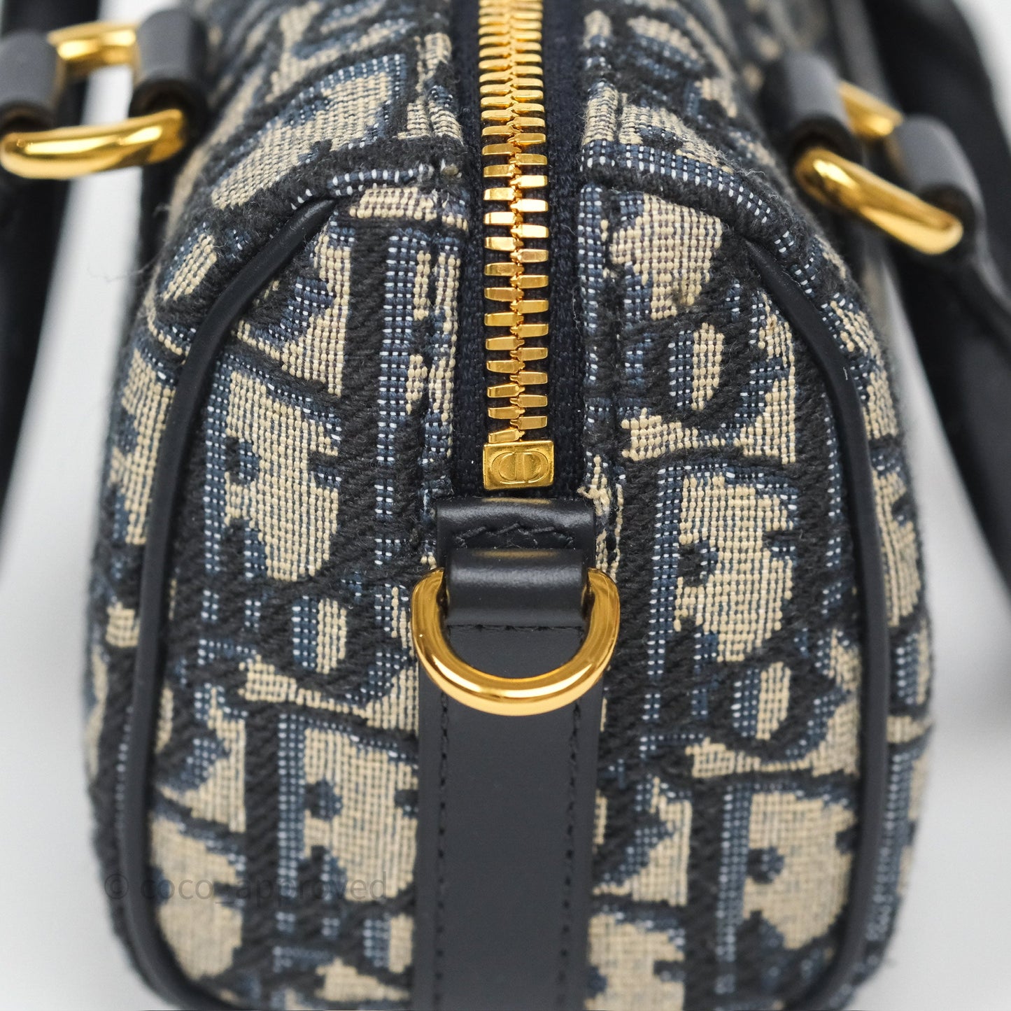 Dior Groove 17 Nano Bag Blue Dior Oblique Jacquard