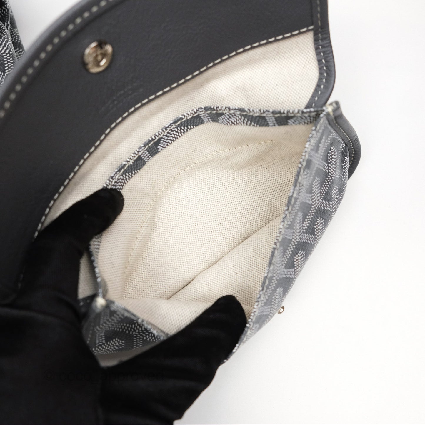 Goyard Bohème Hobo Bag Grey Goyardine Canvas