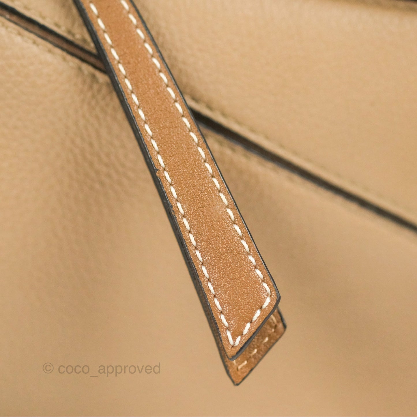 Loewe Small Puzzle Bag Sand Grained Calfskin