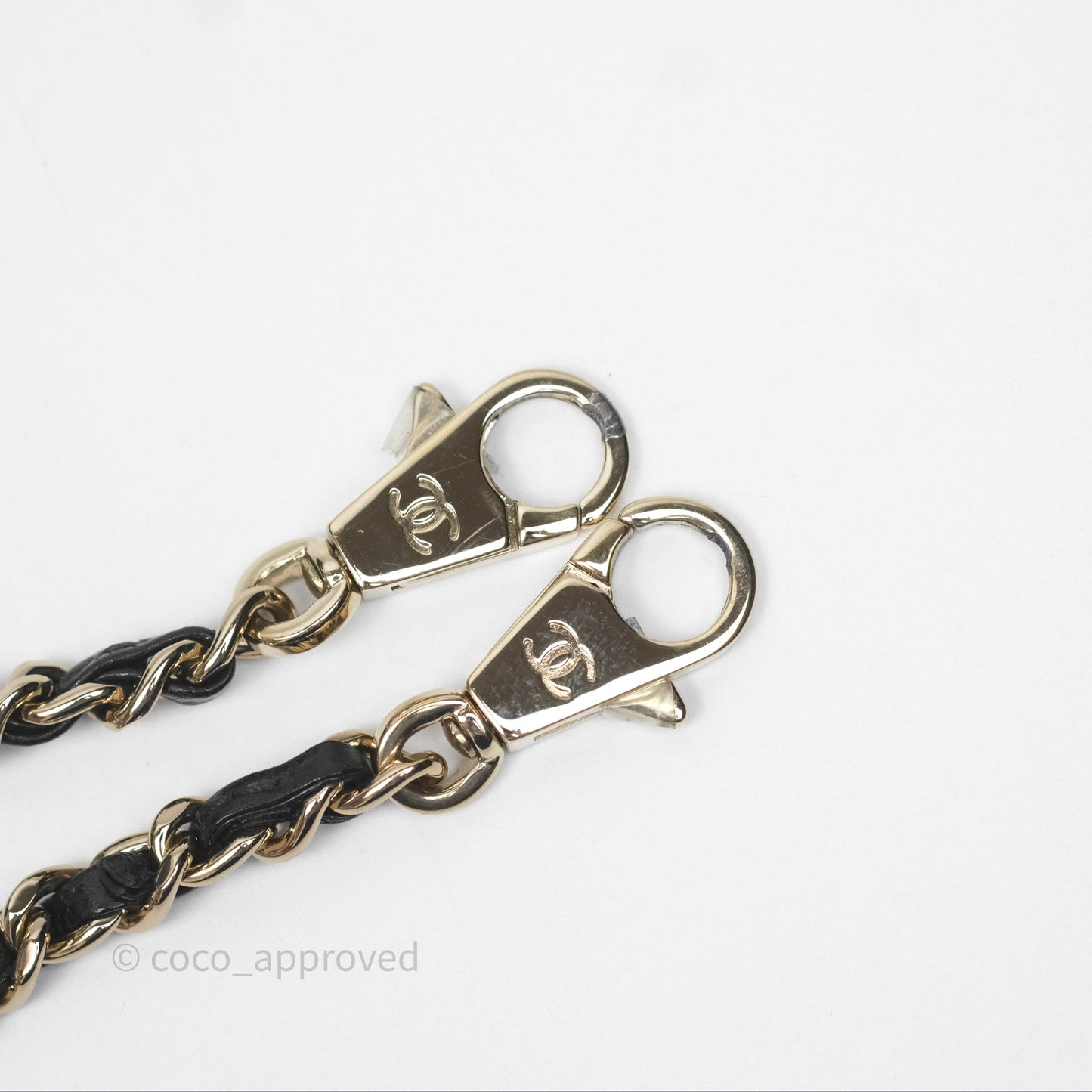 Chanel Small Coco Handle Quilted Black Caviar Gold Hardware