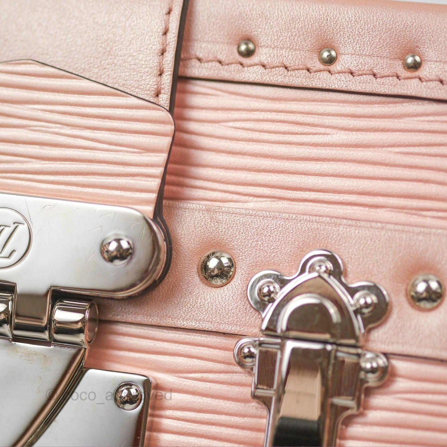 Louis Vuitton Petite Malle Rose Epi