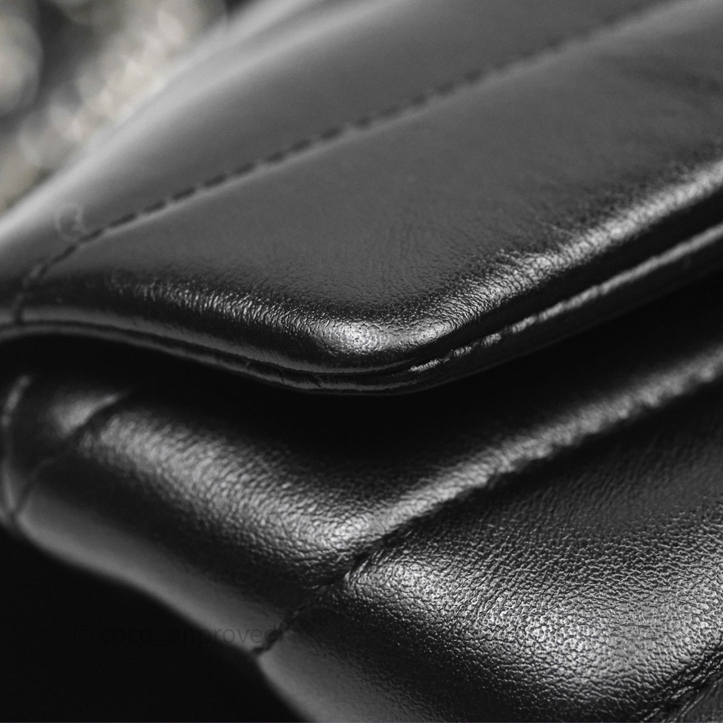 Saint Laurent Loulou Small Flap Bag Black Silver Hardware