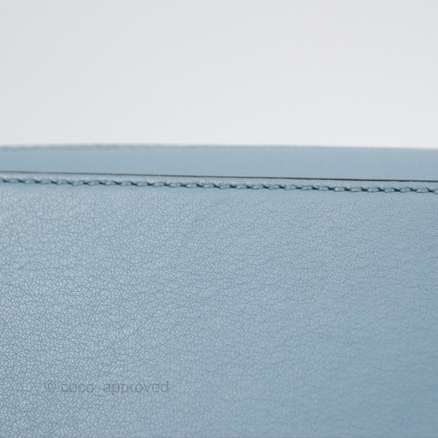 Loewe Small Puzzle Bag Stone Blue Calfskin