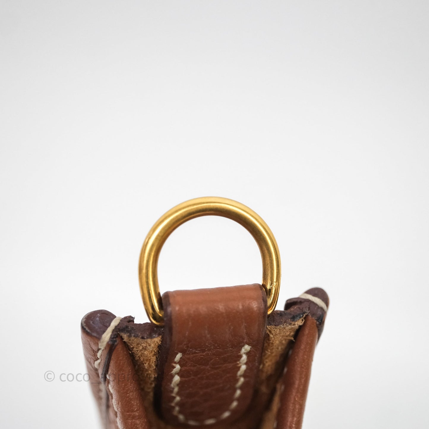 Hermès Mini Evelyne 16 Gold Clemence Gold Hardware