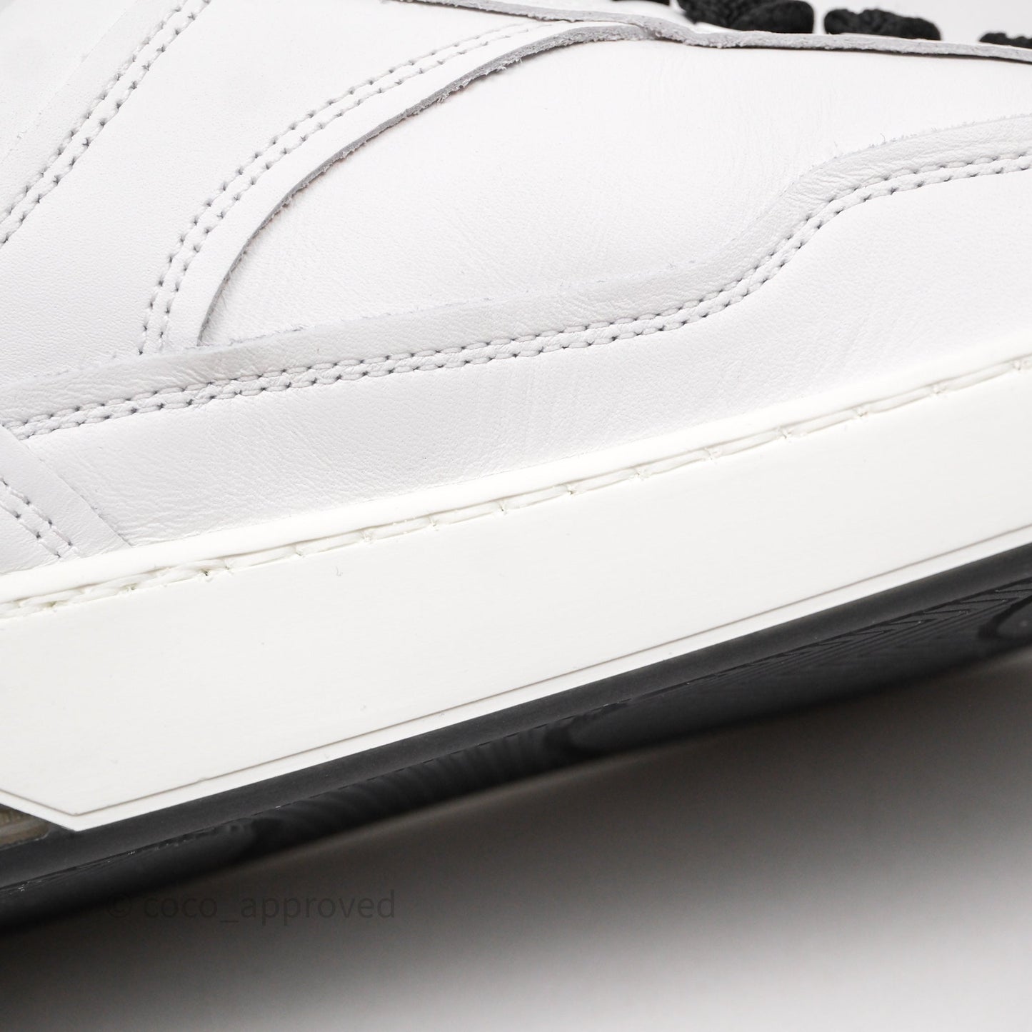 Chanel Logo Sneakers White Size 39
