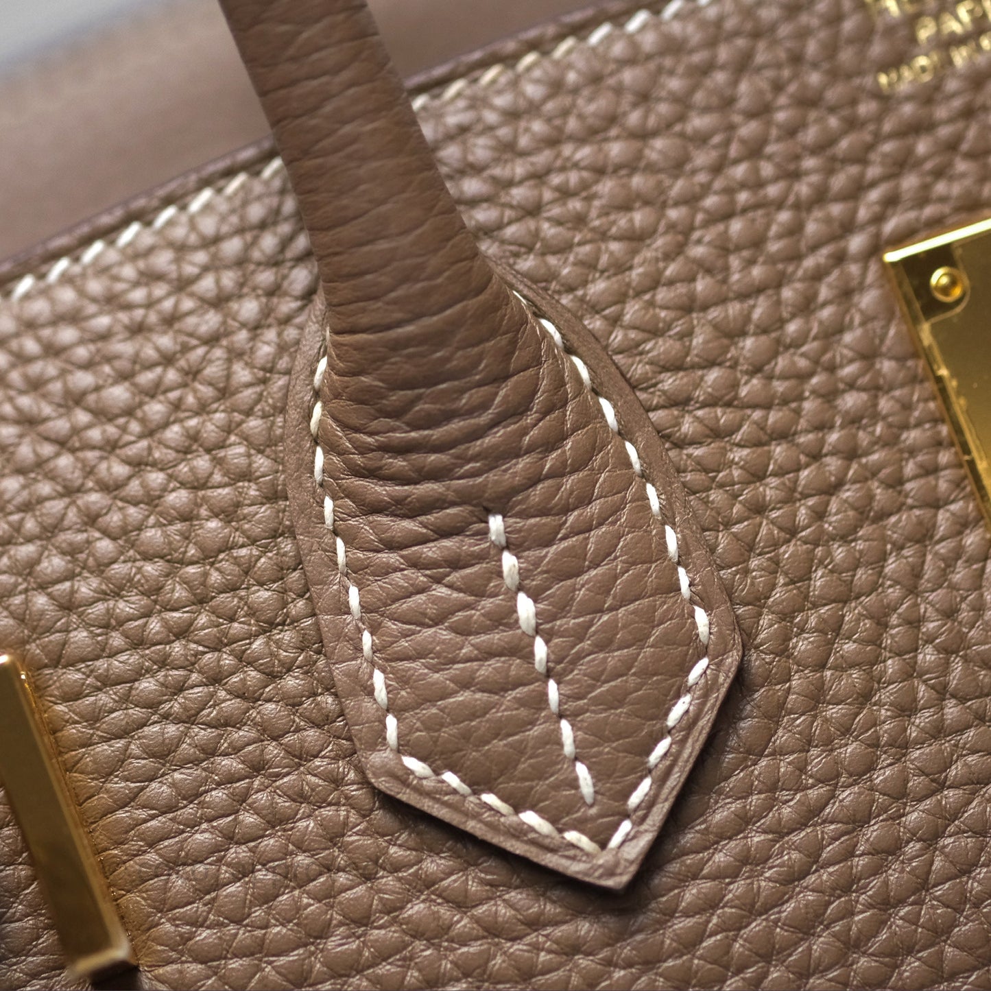 Hermès Birkin 30 Retourne Etoupe 18 Togo Gold Hardware