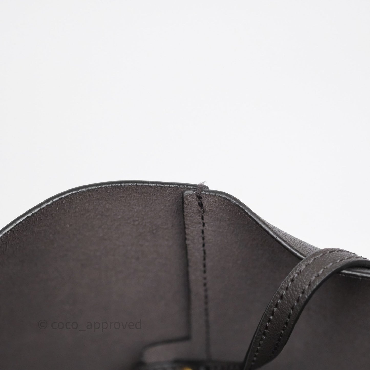 Saint Laurent Large Shopping Tote Dark Grey Calfskin