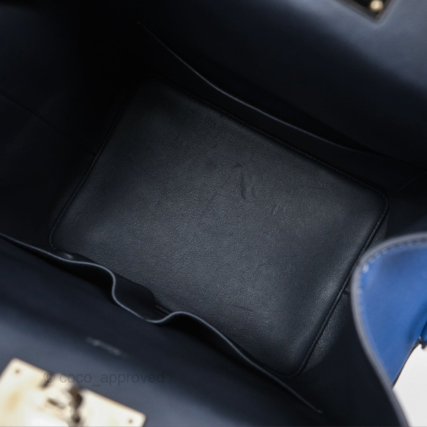 Hermès ToolBox 20 Bleu Agate R2 Swift Palladium Hardware