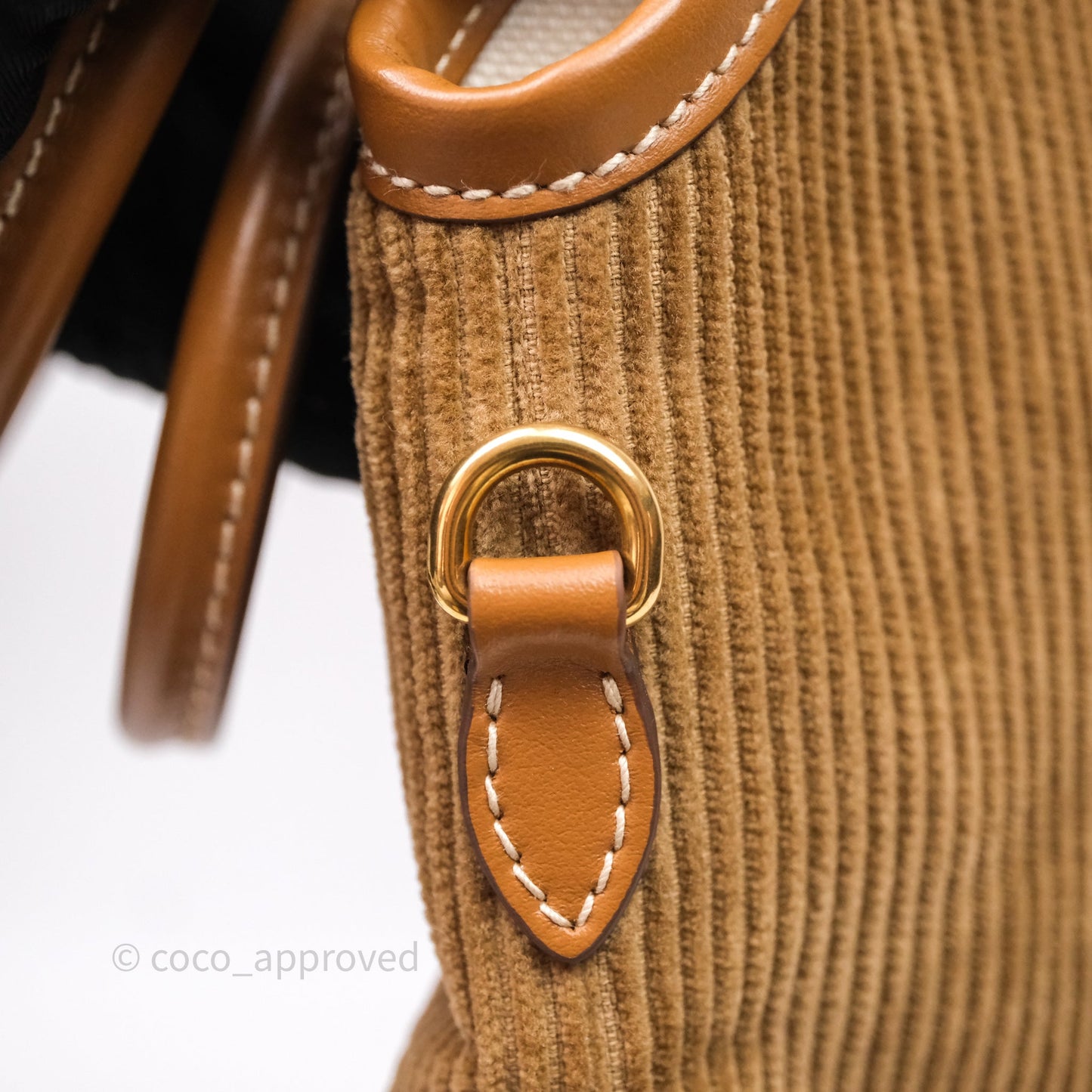Miu Miu IVY Corduroy Bag Cinnamon
