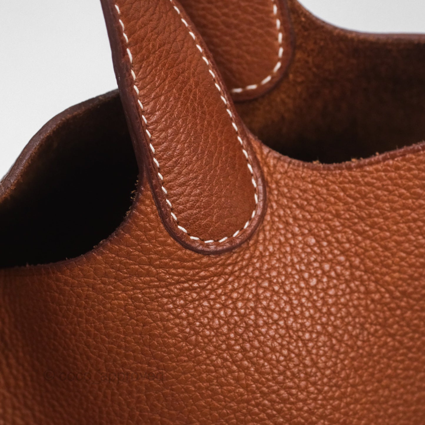 Hermès Picotin Lock 18 Fauve 34 Barenia Gold Hardware