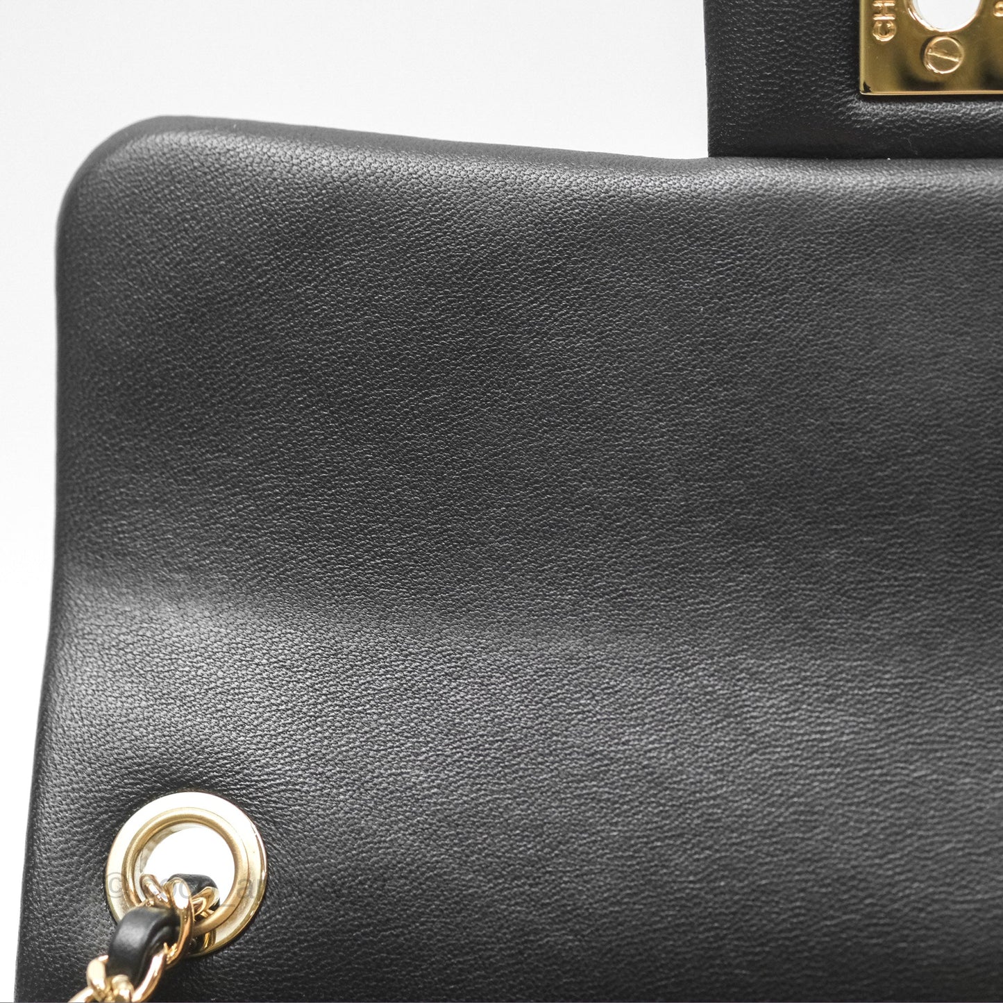 Chanel Ball Crush Mini Rectangular Black Lambskin Gold Hardware 23C