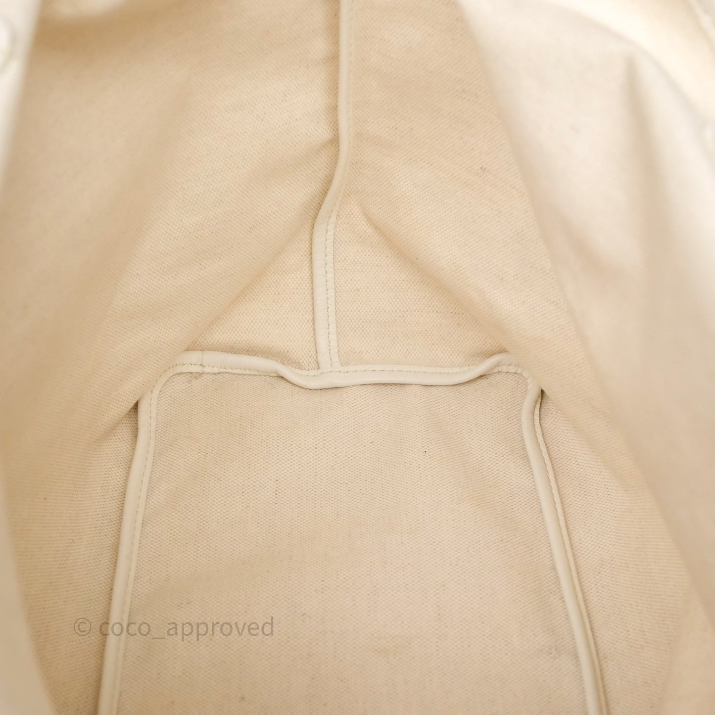 Goyard St Louis Tote PM White
