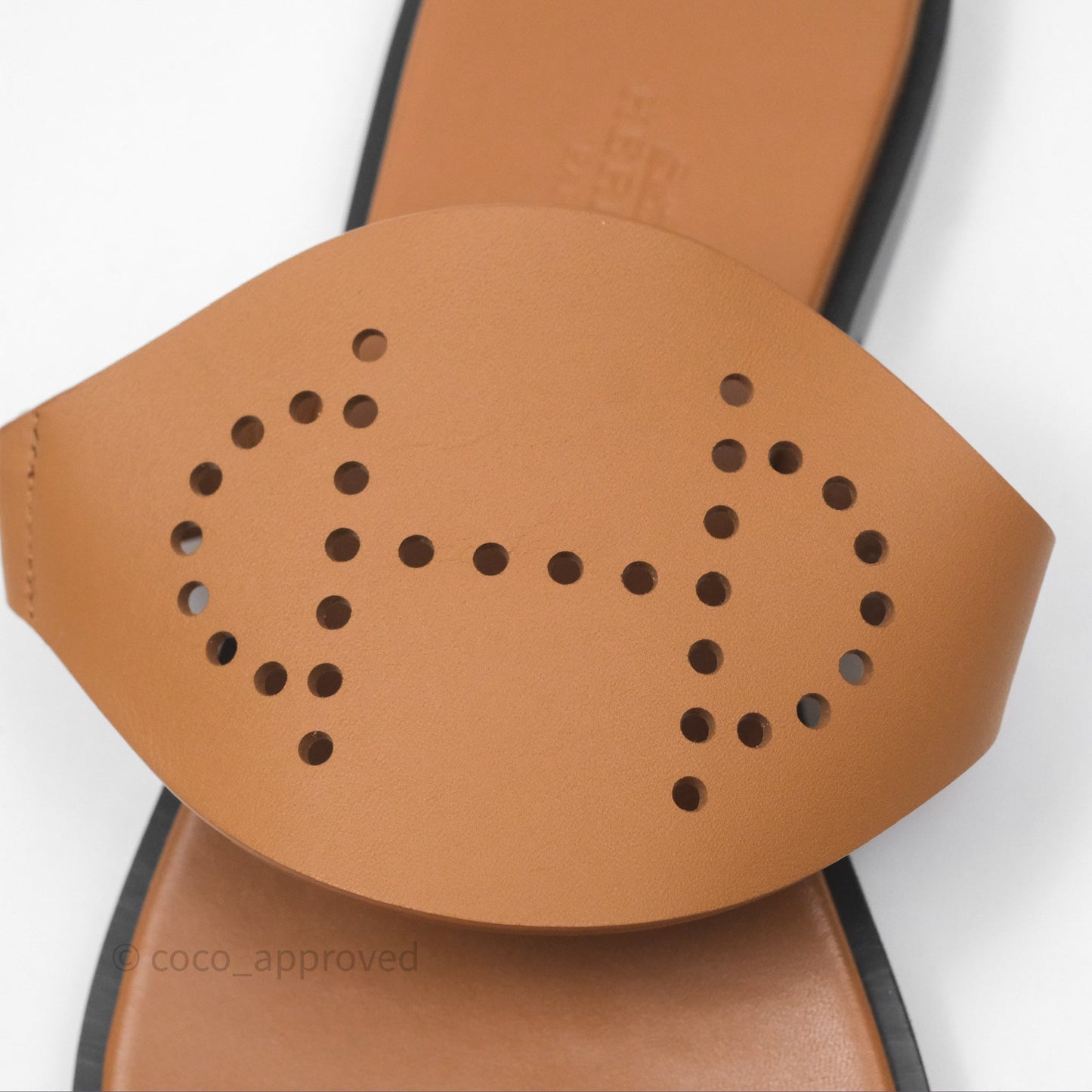 Hermès Hera Sandals Natural Calfskin Size 38