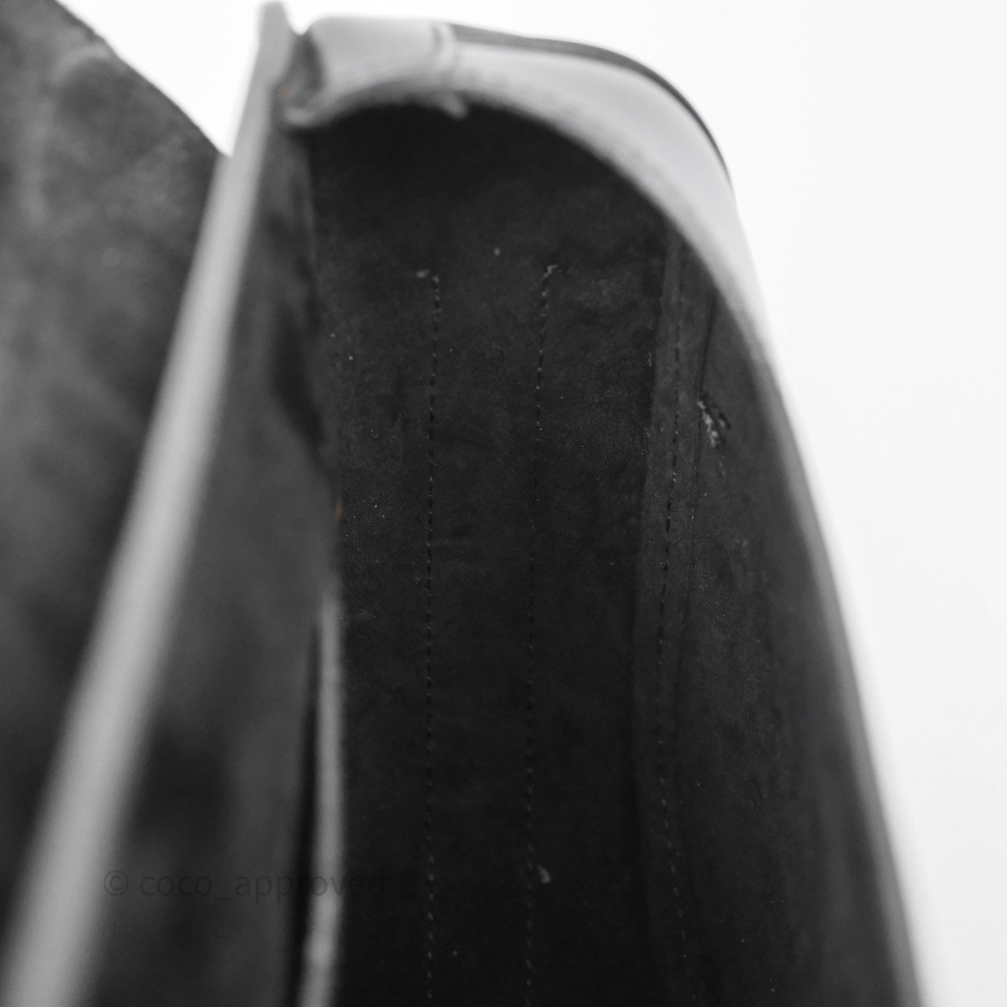 Christian Dior Medium Bobby Flap Black Box Calfskin