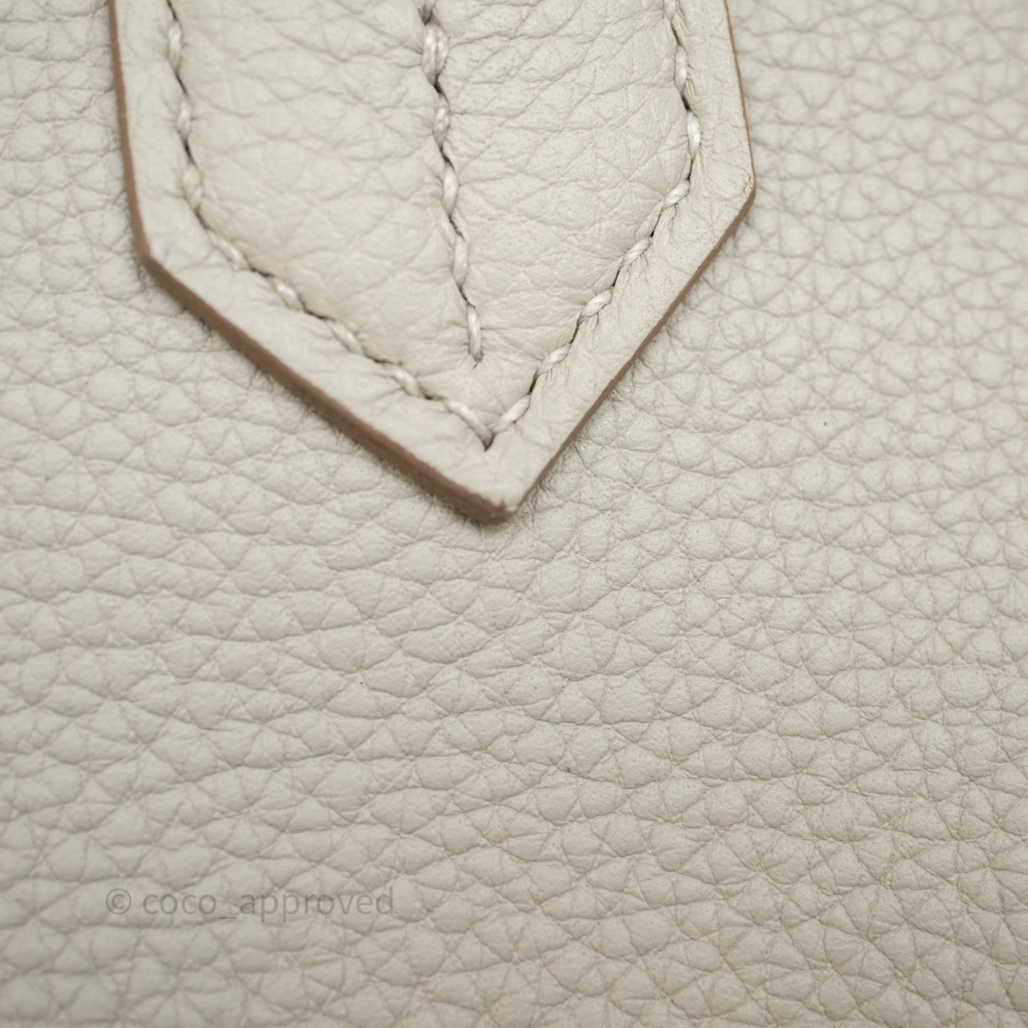 Hermès Birkin 30 Retourne Gris Perle 80 Togo Gold Hardware