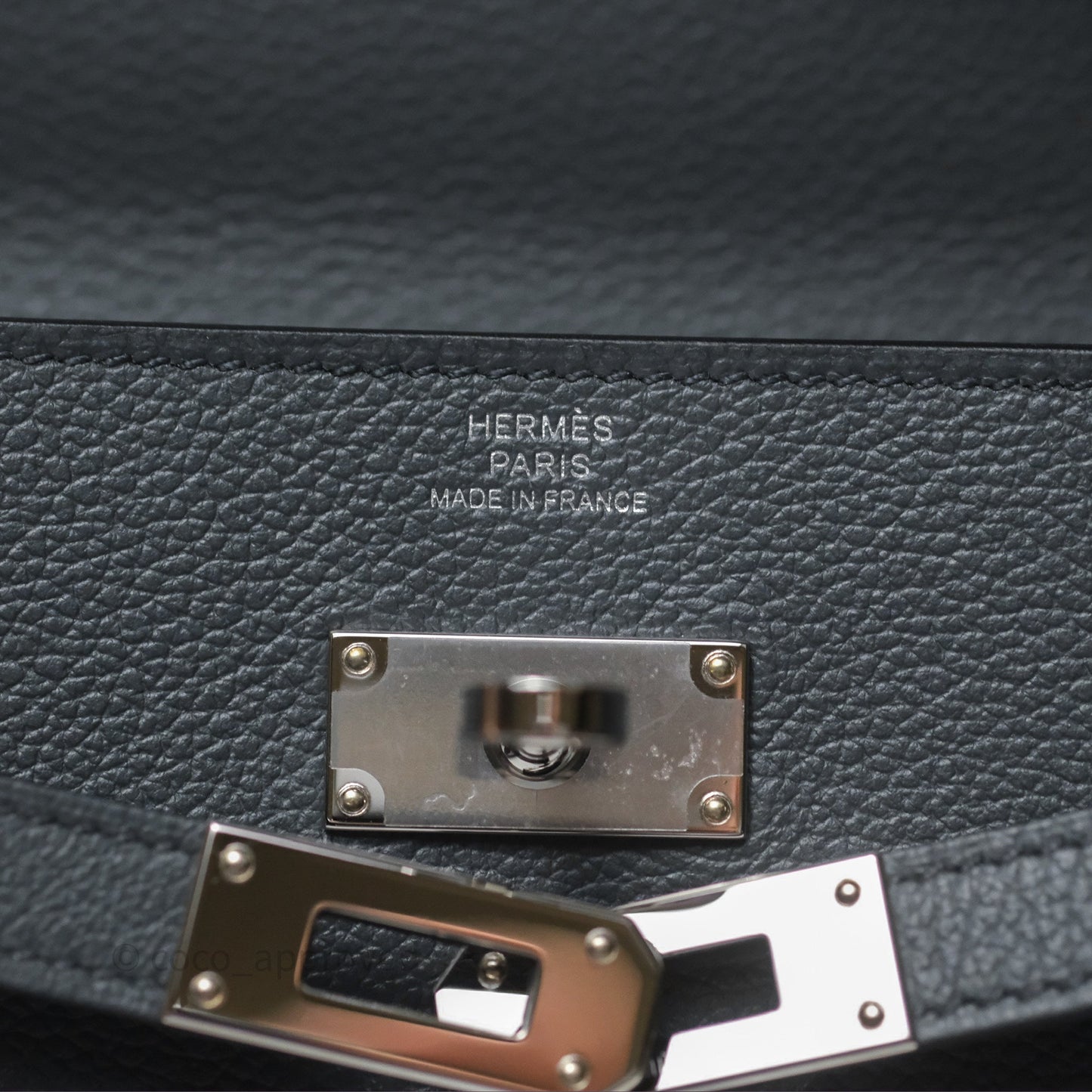 Hermès Kelly To Go Wallet Gris Misty H0 Evercolor Palladium Hardware