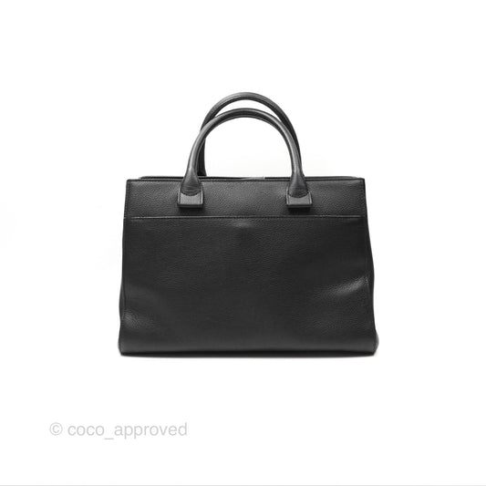 Chanel Small Neo Executive Tote Bag Black Grained Calfskin
