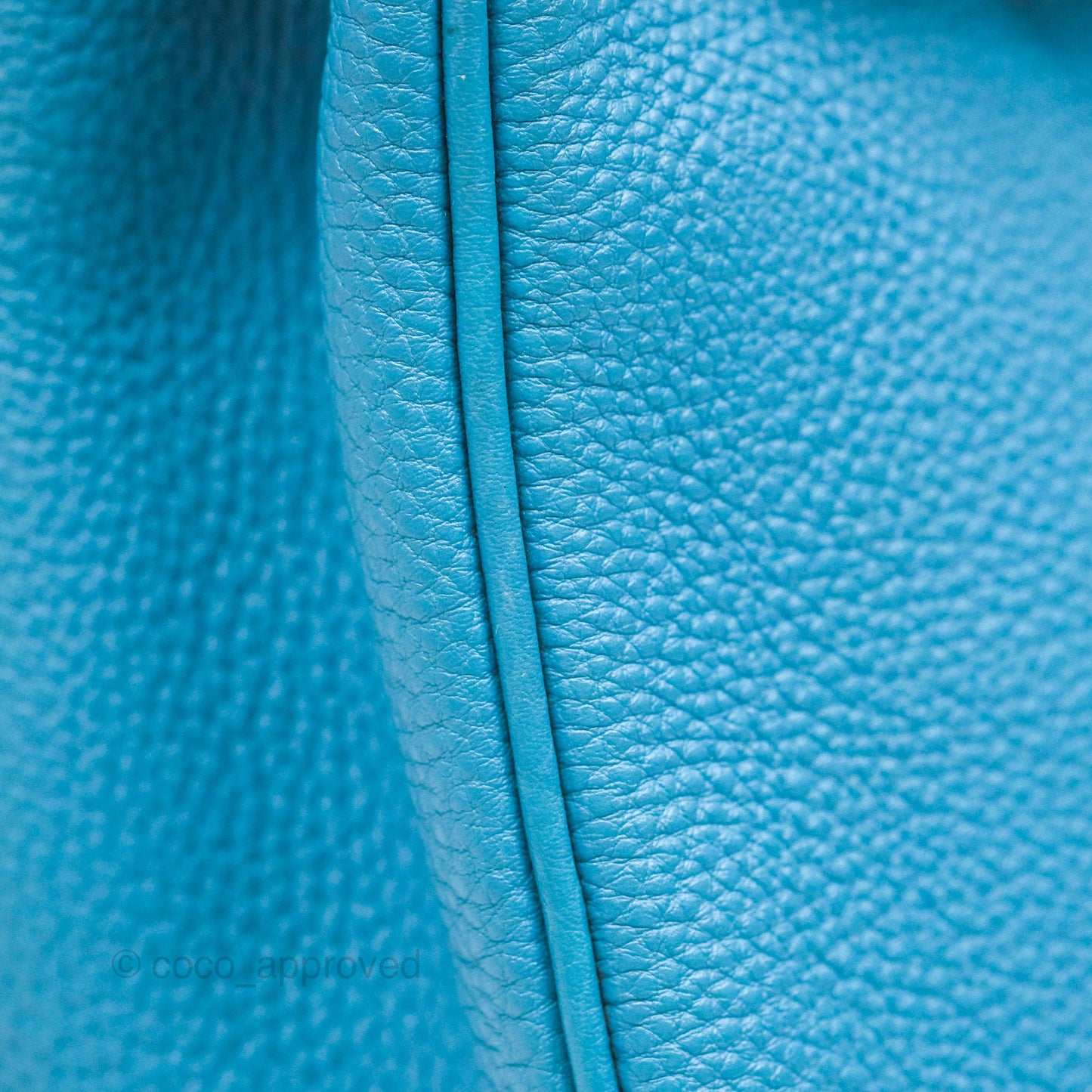 Hermès Birkin 30 Blue Jean Togo Palladium Hardware