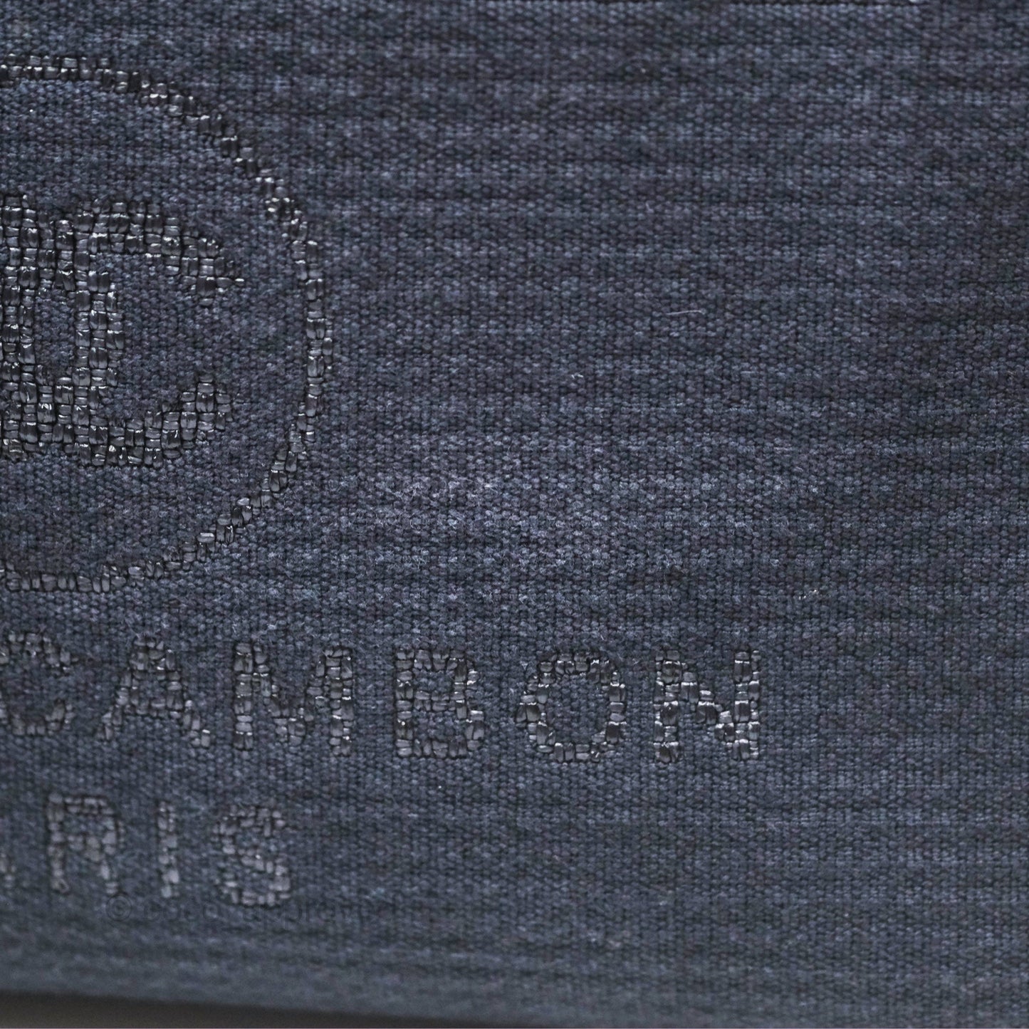 Chanel Medium Canvas Deauville Tote Navy Gold Hardware