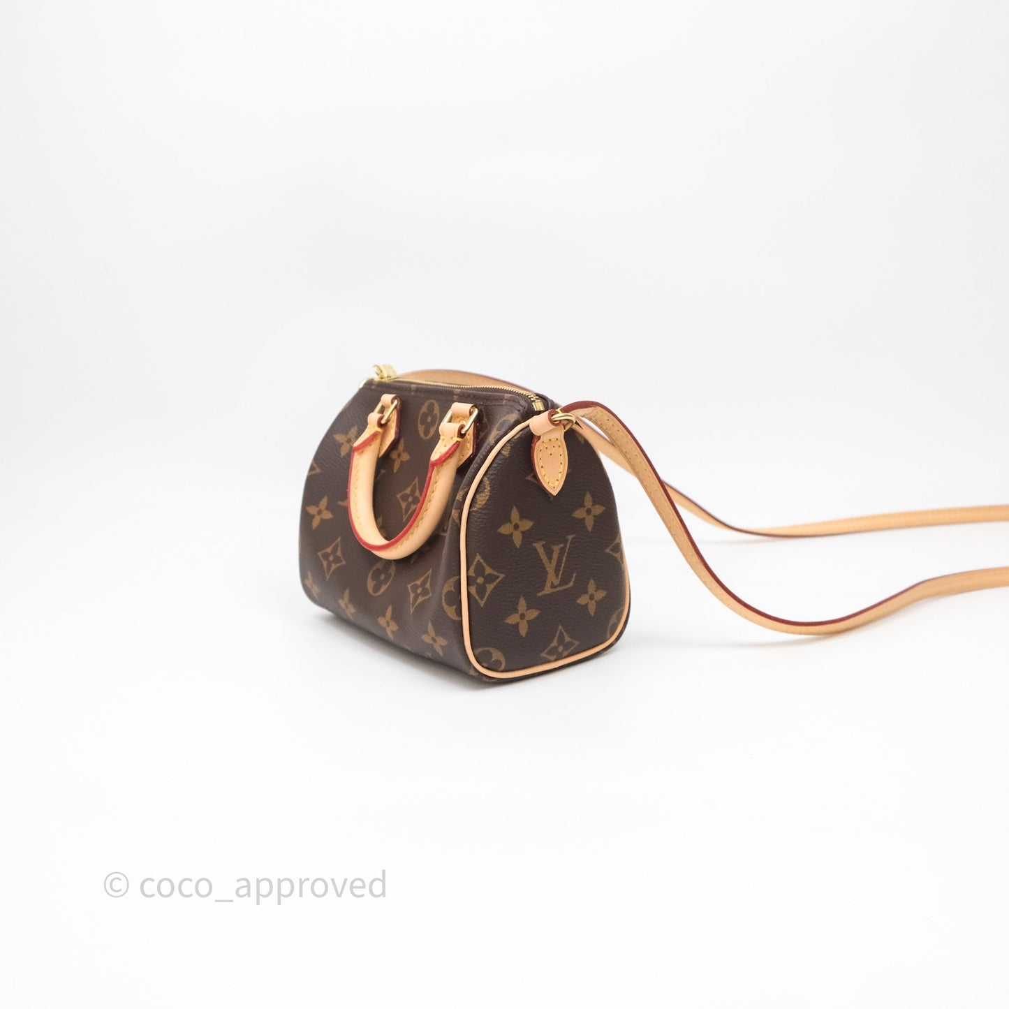 Louis Vuitton Nano Speedy Monogram Canvas
