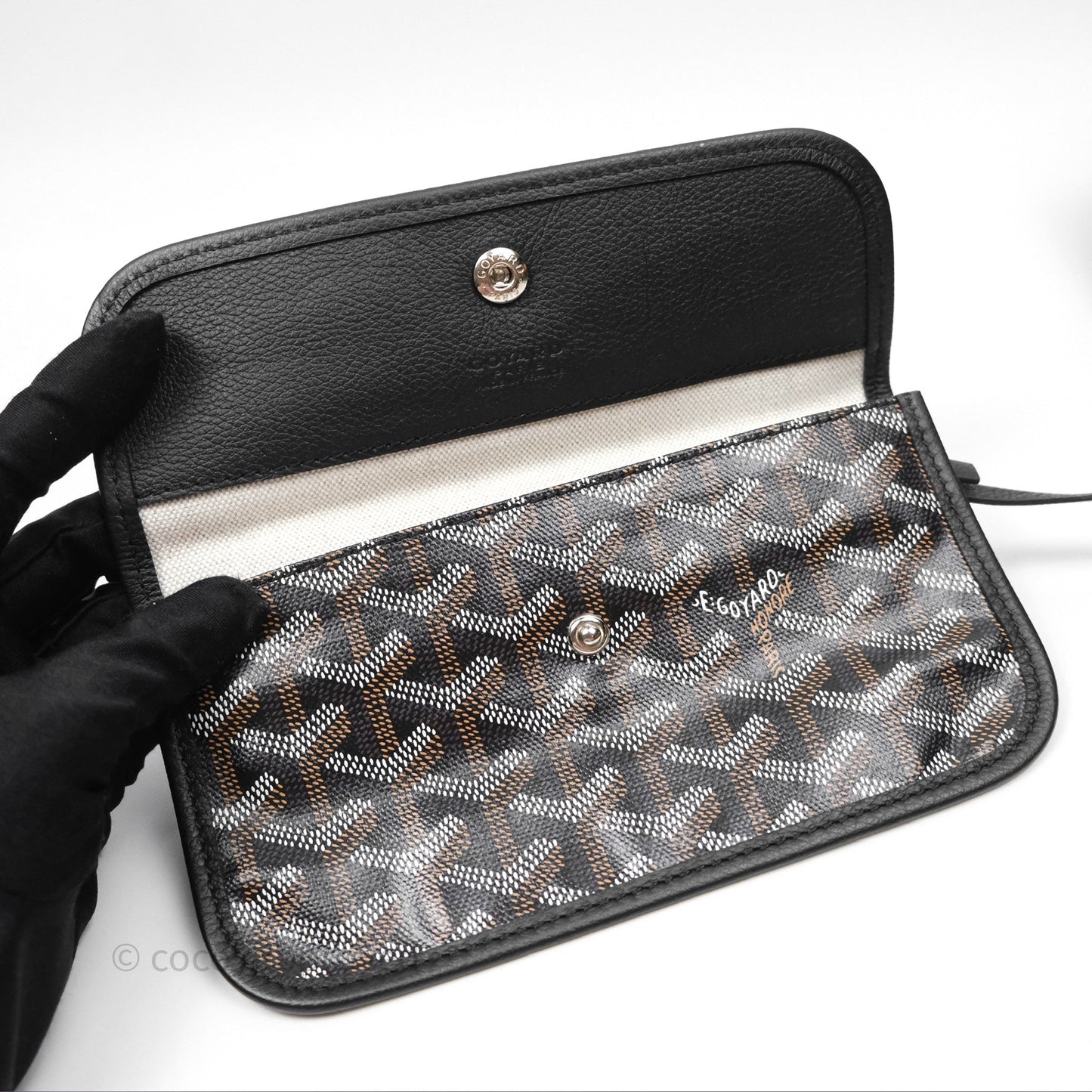 Goyard Saint Louis Tote Bag PM⁣⁣⁣⁣⁣⁣⁣⁣⁣⁣⁣⁣⁣⁣⁣⁣⁣⁣⁣⁣ Black Noir Canvas
