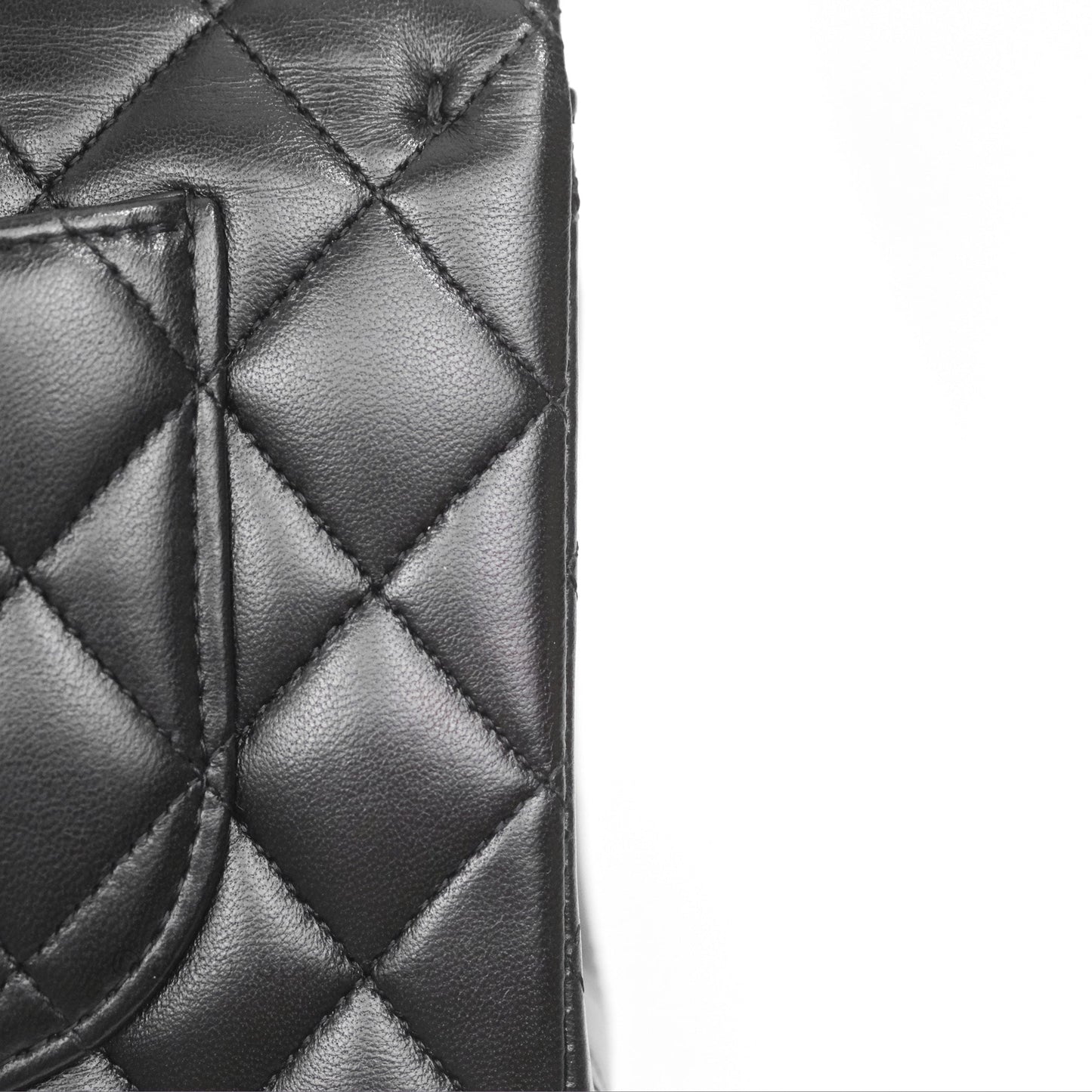 Chanel Small Classic Quilted Flap Black Lambskin Rose Gold Hardware