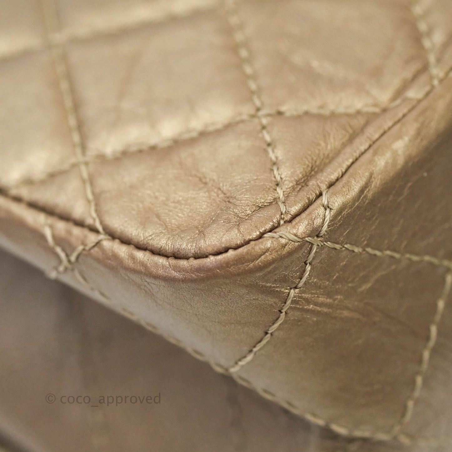 Chanel Reissue 226 Copper Calfskin Ruthenium Hardware