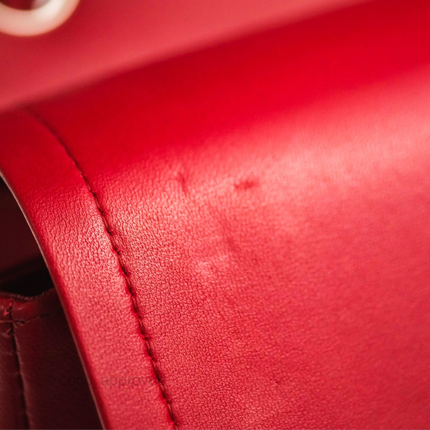 Chanel Jumbo Double Flap Red Lambskin Silver Hardware⁣⁣