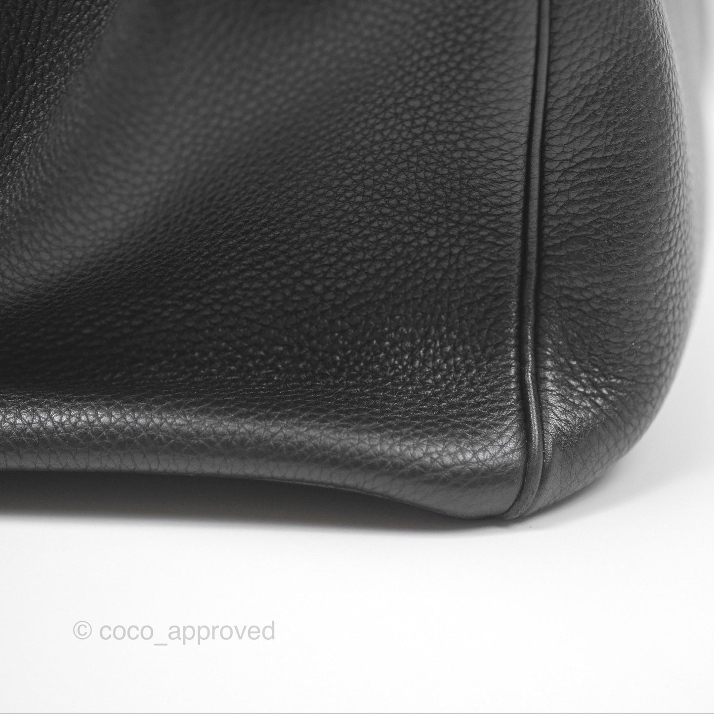 Hermès Birkin 30 Retourne Black Noir 89 Togo Palladium Hardware