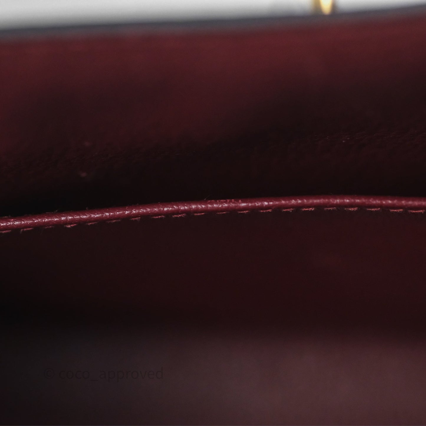 Hermès Sellier Kelly 25 Rouge H Epsom Gold Hardware