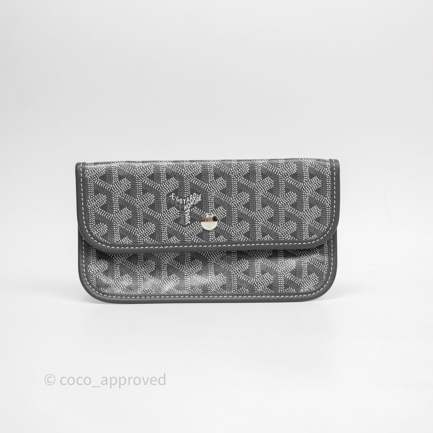 Goyard St Louis Tote PM Grey