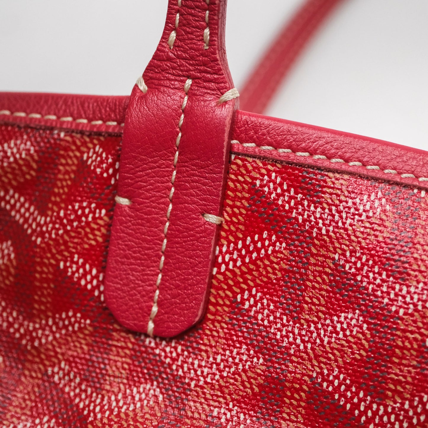 Goyard St Louis Tote GM Red
