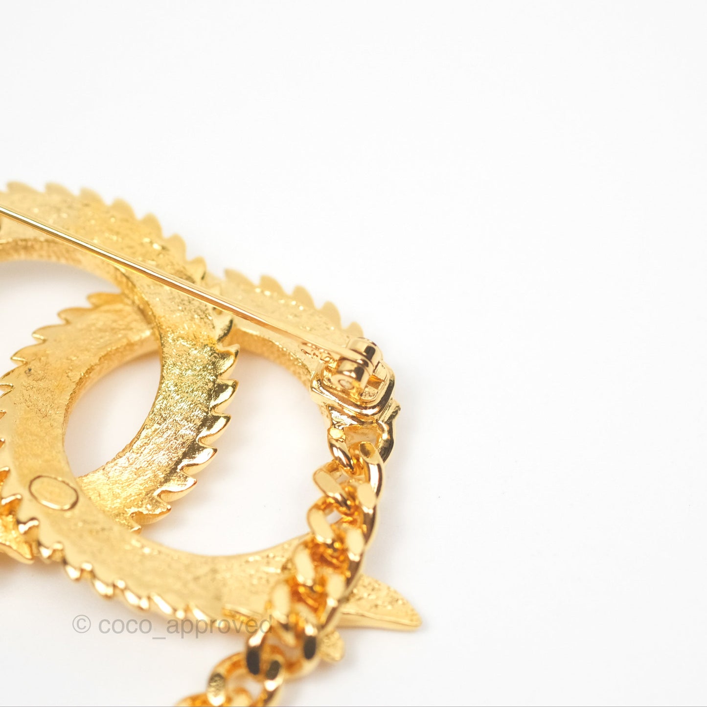 Chanel CC Dragon Chinese New Year Edition Brooch Gold Tone 24C