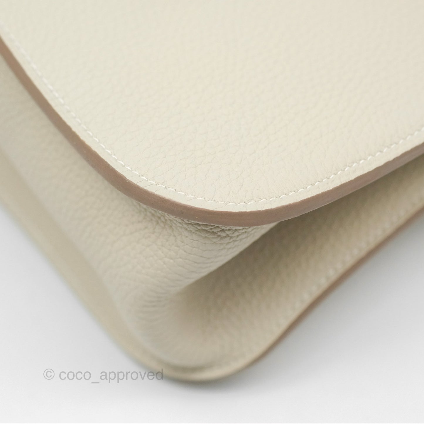 Hermès Halzan 31 Beton Clemence Gold Hardware