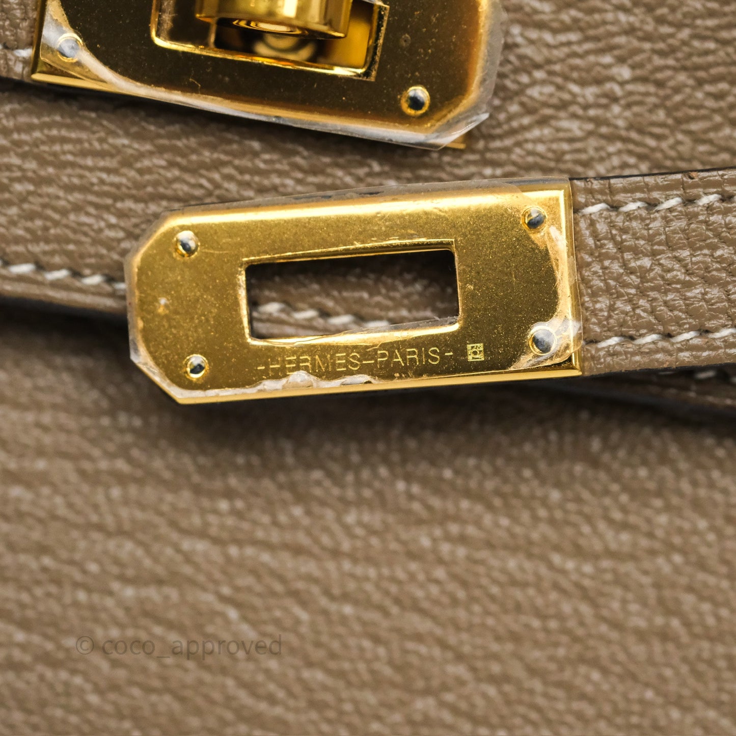 Hermès Kelly To Go Wallet Etoupe 18 Chevre Mysore Gold Hardware