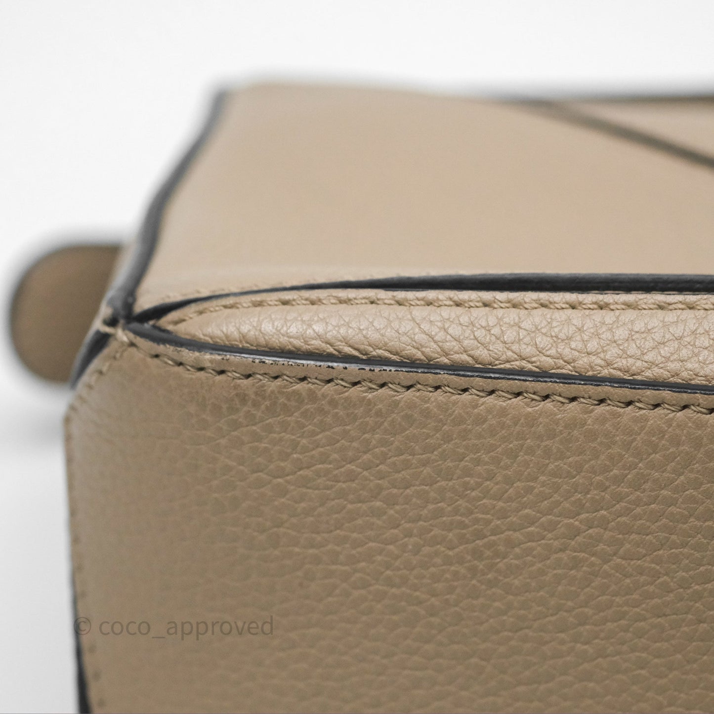 Loewe Mini Puzzle Bag Beige Calfskin