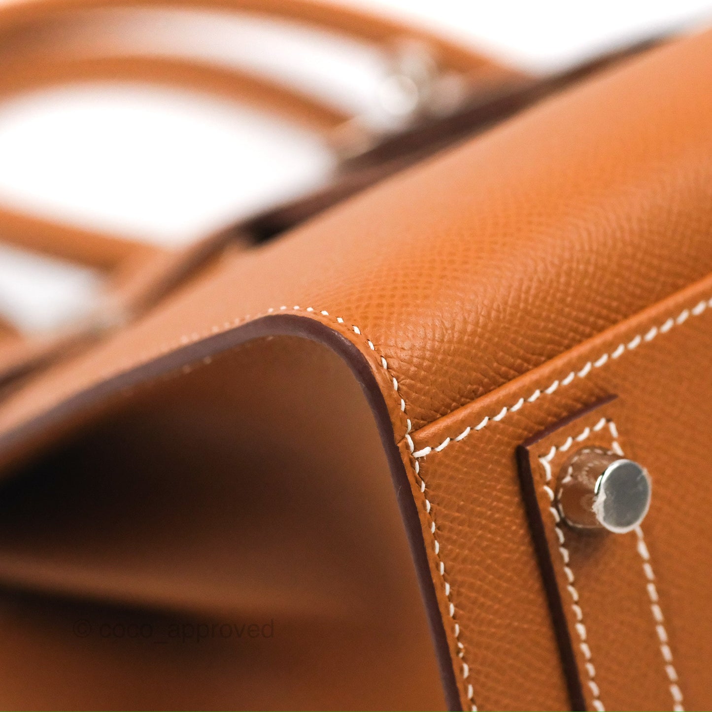 Hermès Birkin 30 Sellier Gold Epsom Palladium Hardware
