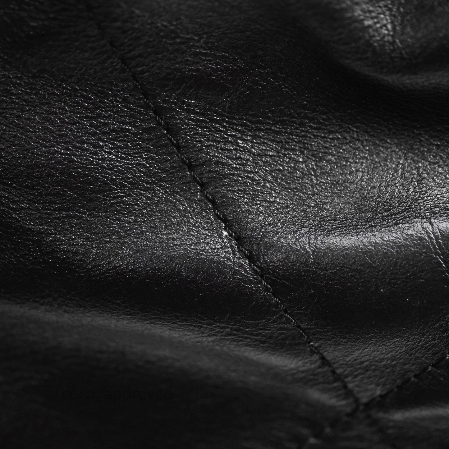 Chanel 22 Bag Small Black Shiny Calfskin Aged Gold Hardware
