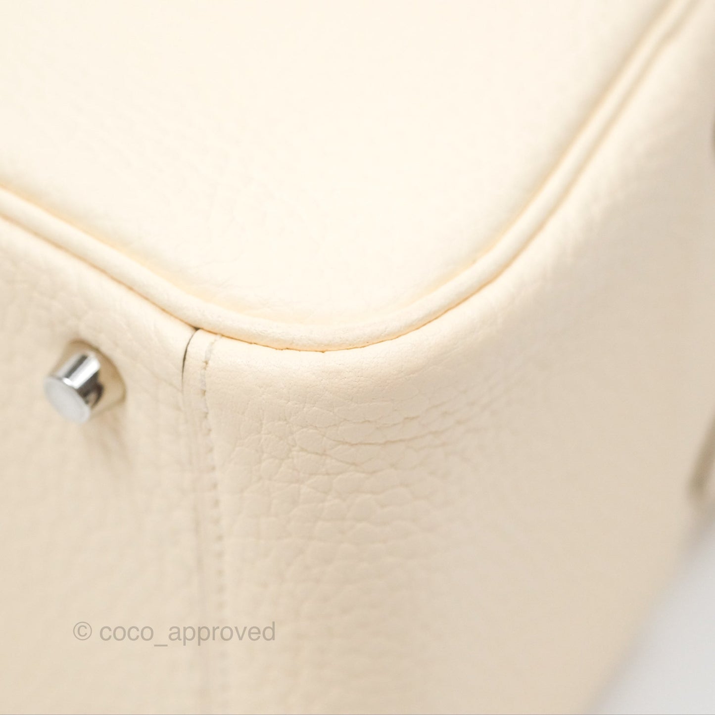 Hermes Mini Lindy Nata I2 Clemence Maxi Quadrille Lime/Mauve sylvestre Toile Palladium Hardware