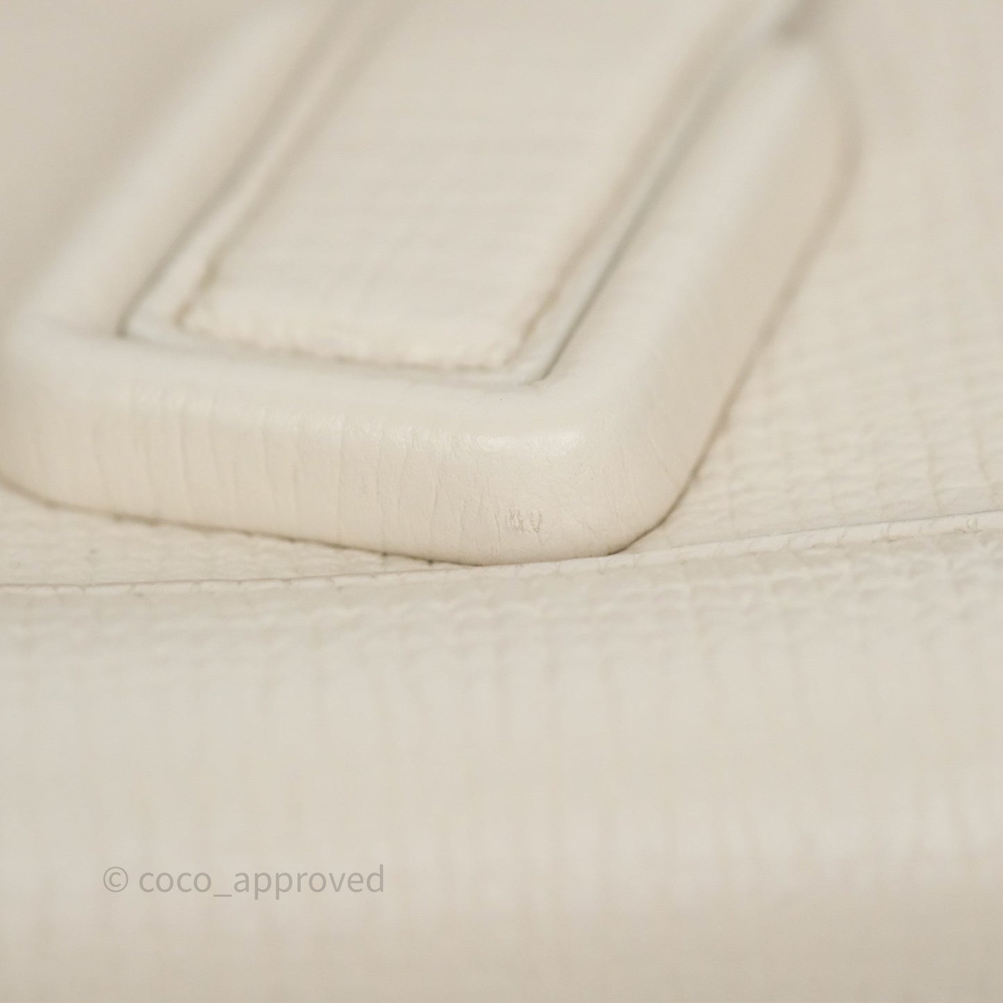 Bottega Veneta Small Arco Plaster Grainy Calfskin