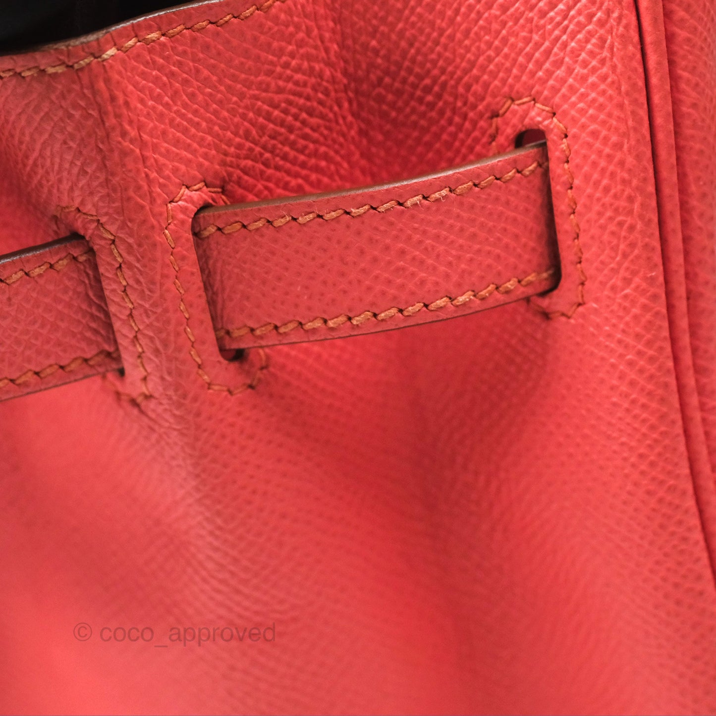 Hermès Birkin 30 Retourne Flamingo I5 Epsom Gold Hardware