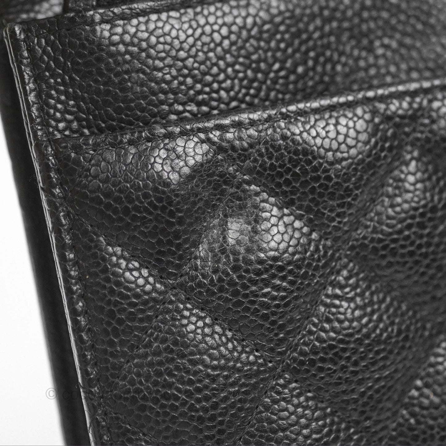 Chanel Boy Wallet on Chain WOC Black Caviar Gold Hardware