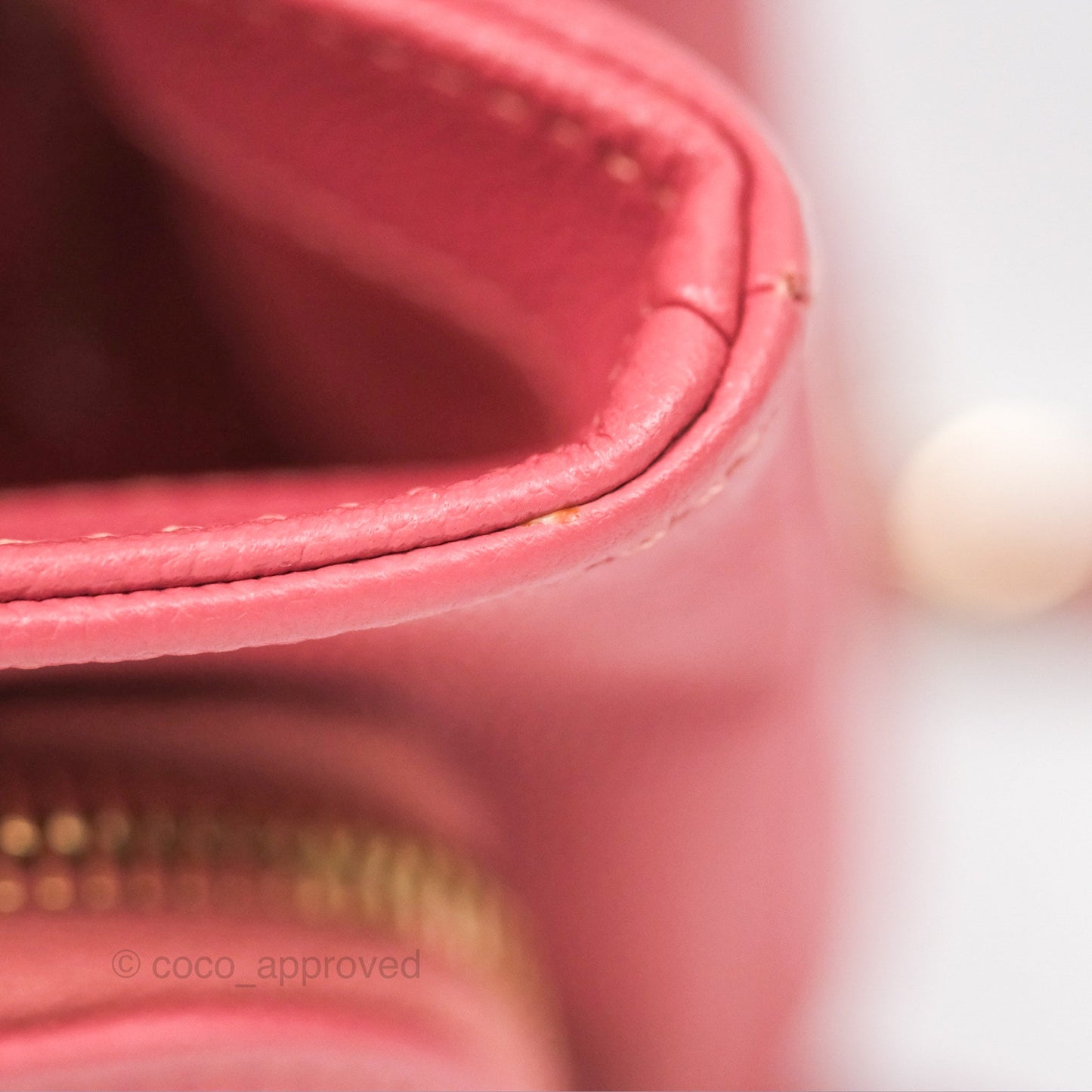 Chanel Quilted Medium Business Affinity Flap Pink Caviar Gold Hardware