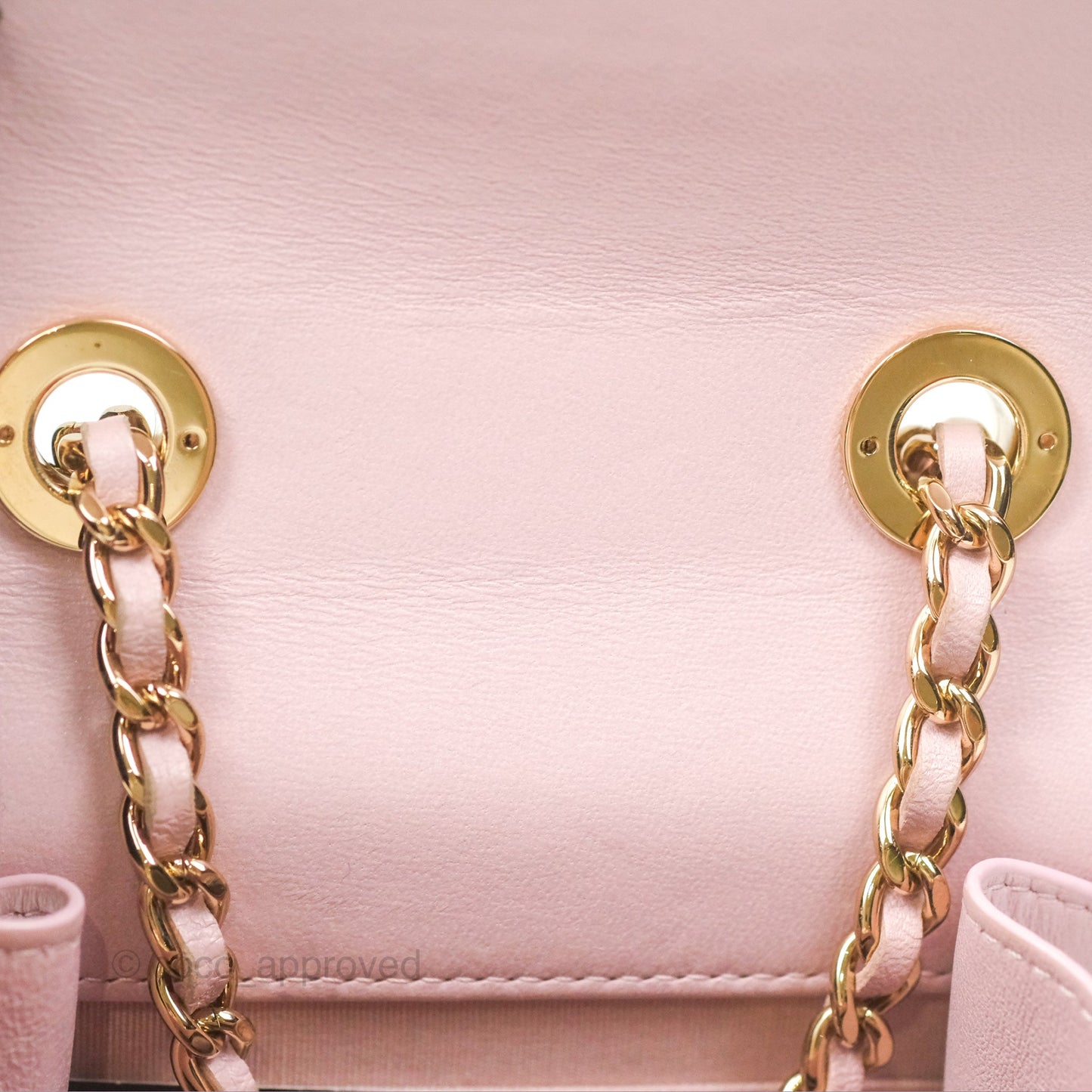 Chanel Mini Quilted Trendy CC Clutch With Chain Lilac Rose Clair Lambskin Gold Hardware