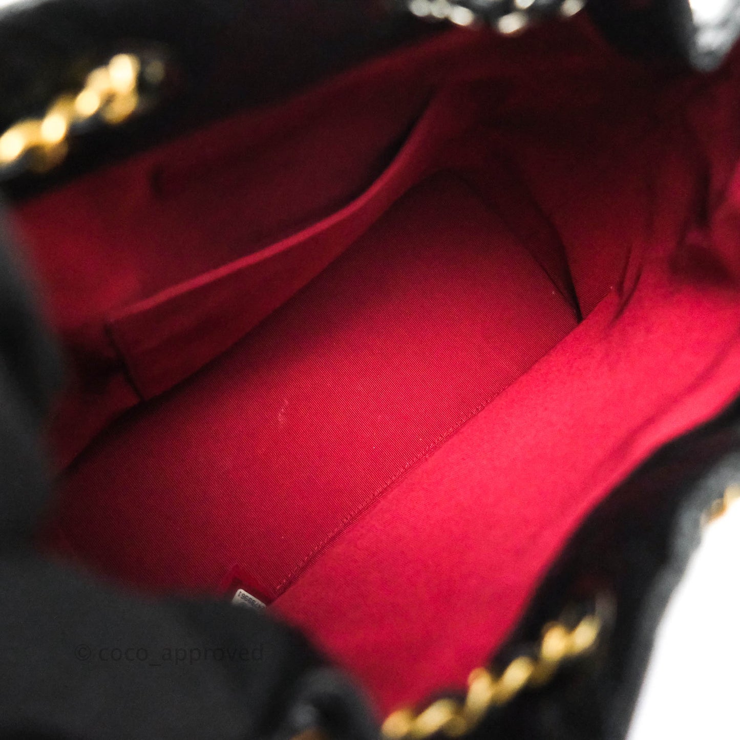 Chanel Small Gabrielle Backpack Black Aged Calfskin