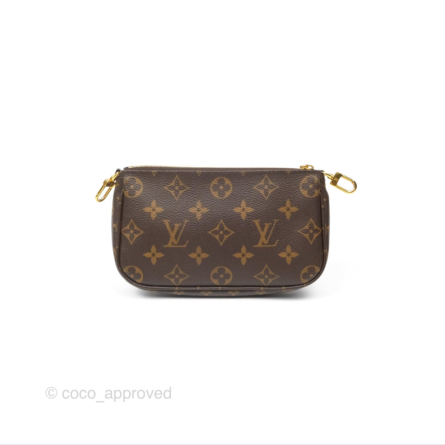 Louis Vuitton Multi Pochette Accessories Pink Monogram Canvas