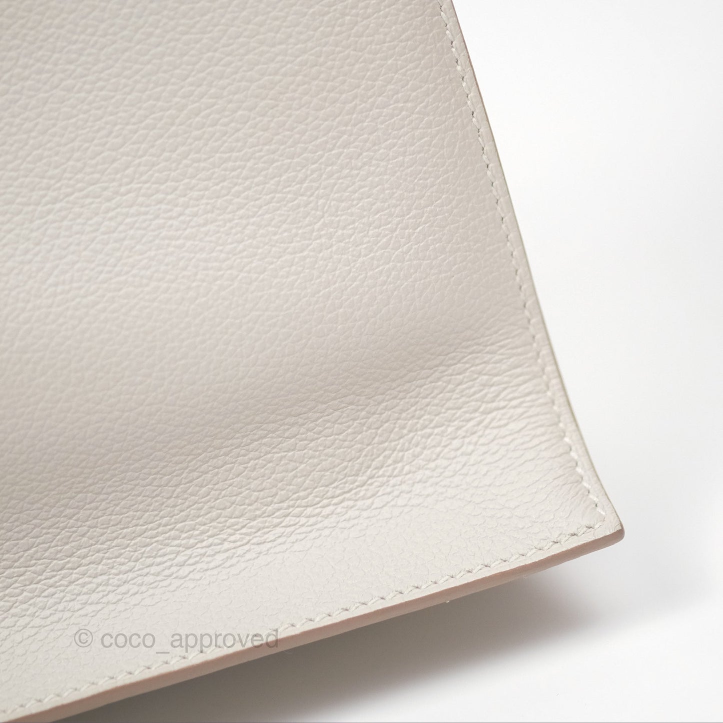 Hermès Kelly Danse II Bag Gris Perle 80 Evercolor Gold Hardware